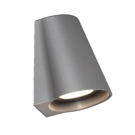 Dweled Mod 7in LED Indoor and Outdoor Wall Light 3000K in Graphite WS-W656